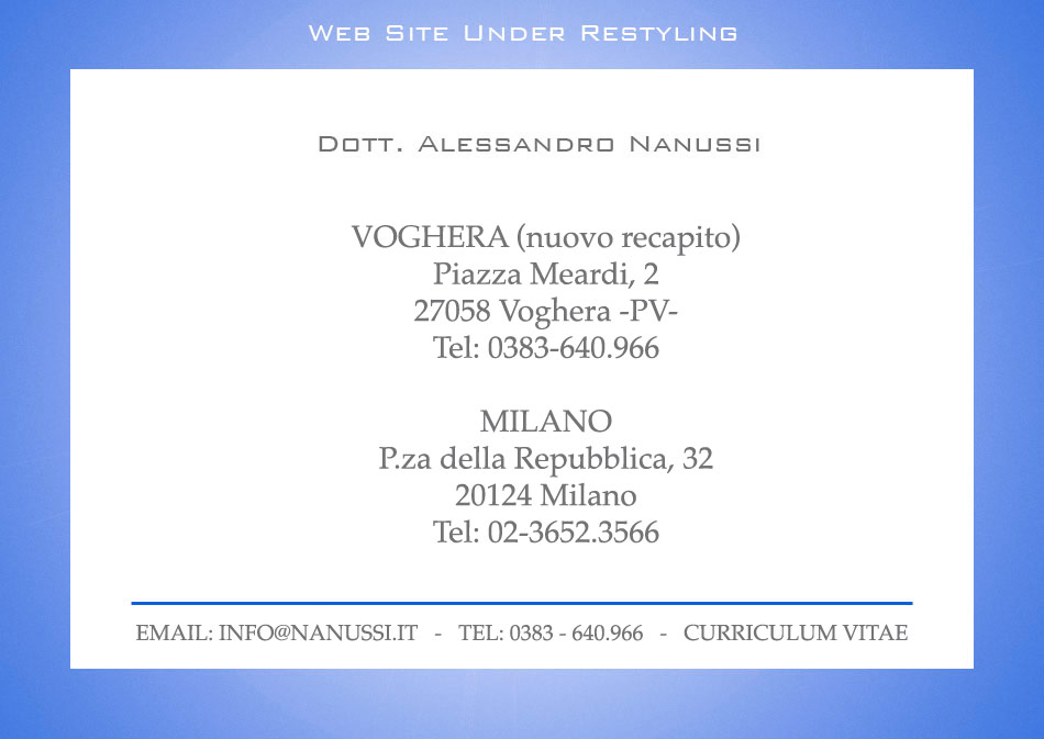 Alessandro Nanussi dentista
